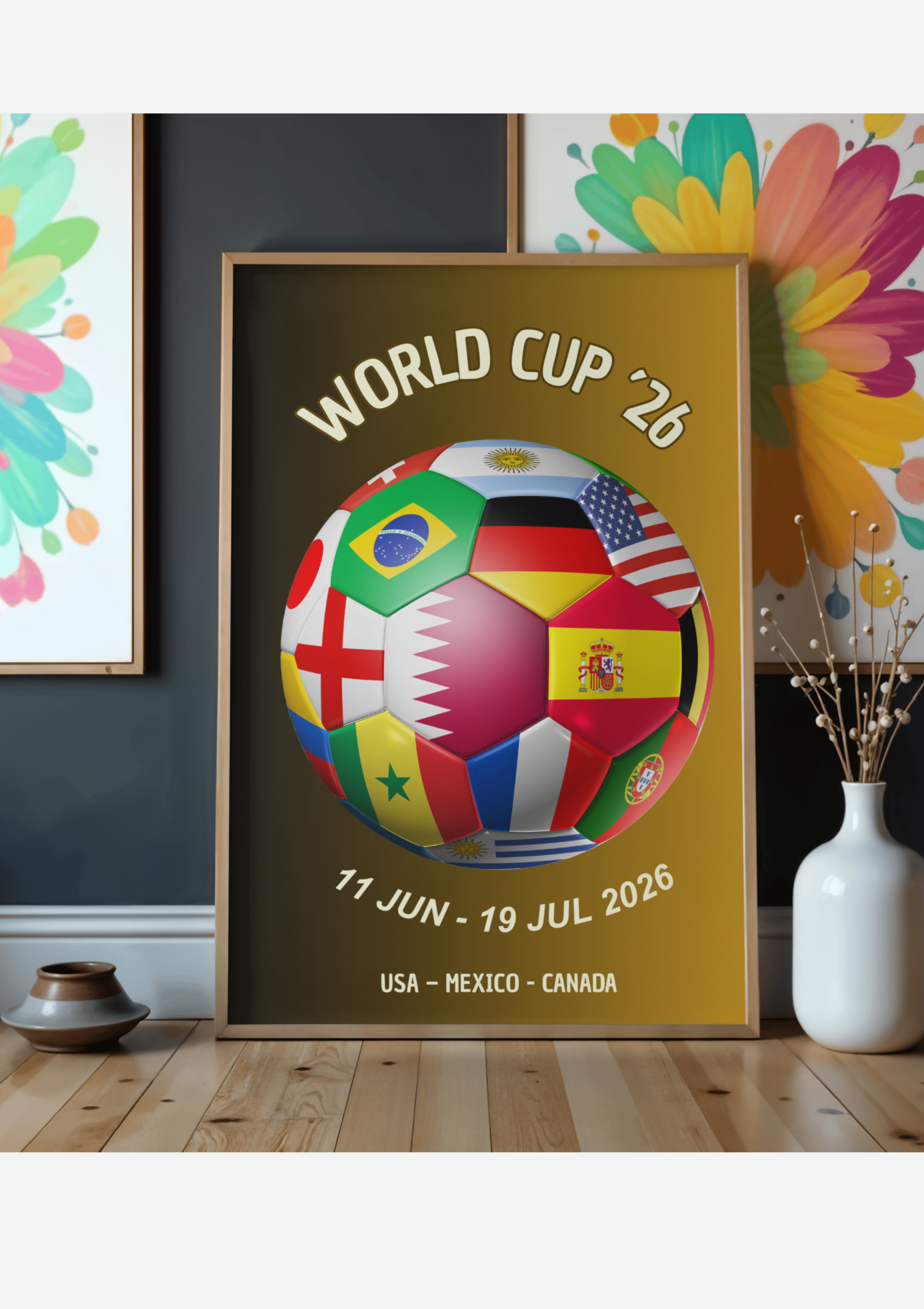 SUPER PACK Posters Mundial 2026 + Edición México - Futbol Copa FIFA - Imprimible alta calidad - Descarga instantánea