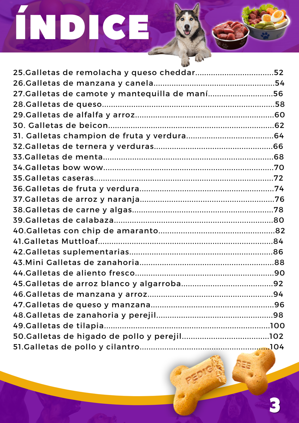 Menú Canino | 150 Recetas Caseras para Perros | Descarga Inmediata